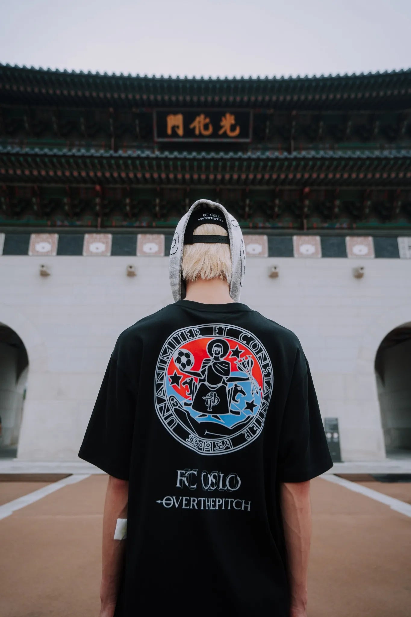 FC Oslo x Over The Pitch - T-Shirt Oslo 10 Black