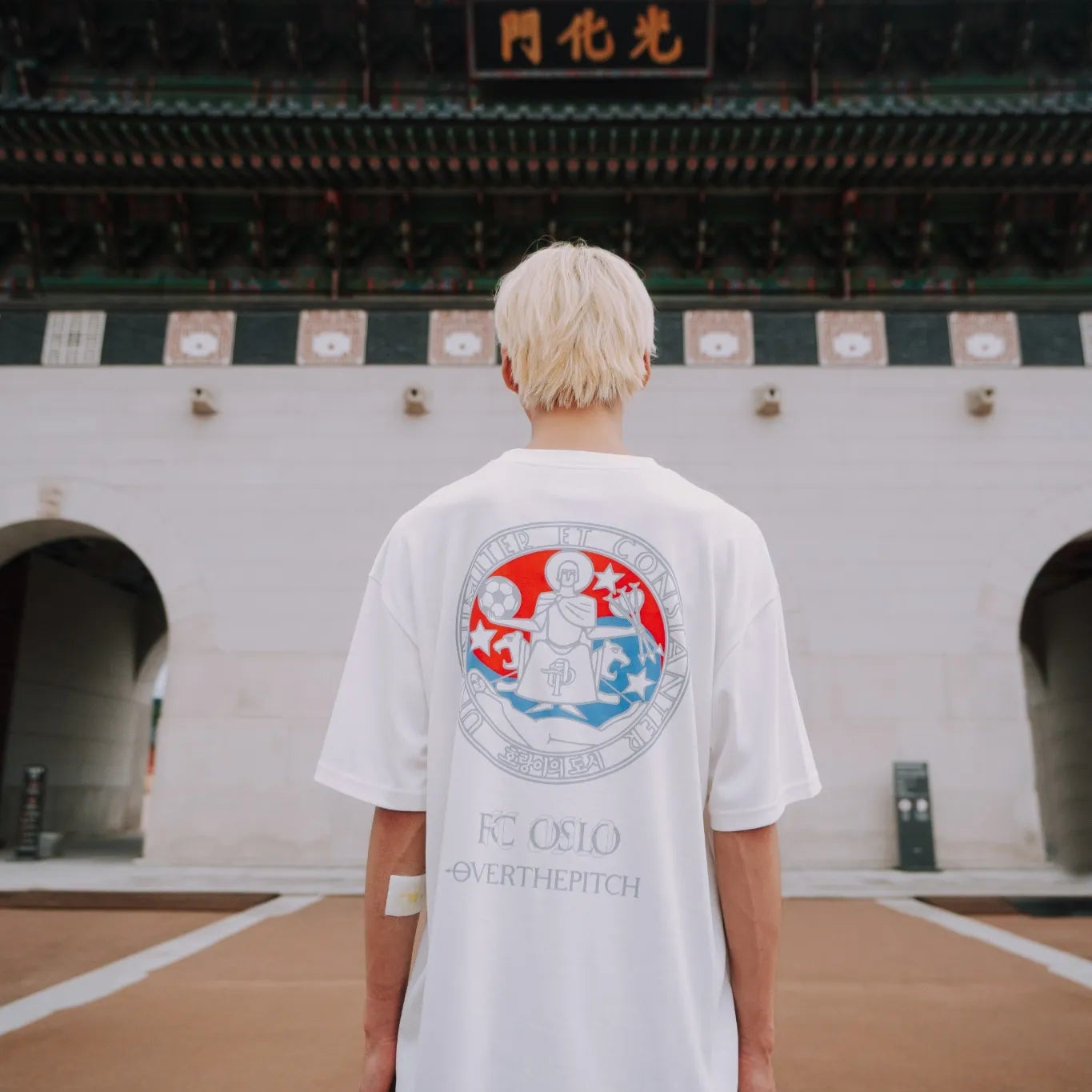 FC Oslo x Over The Pitch - T-Shirt Oslo 10 White