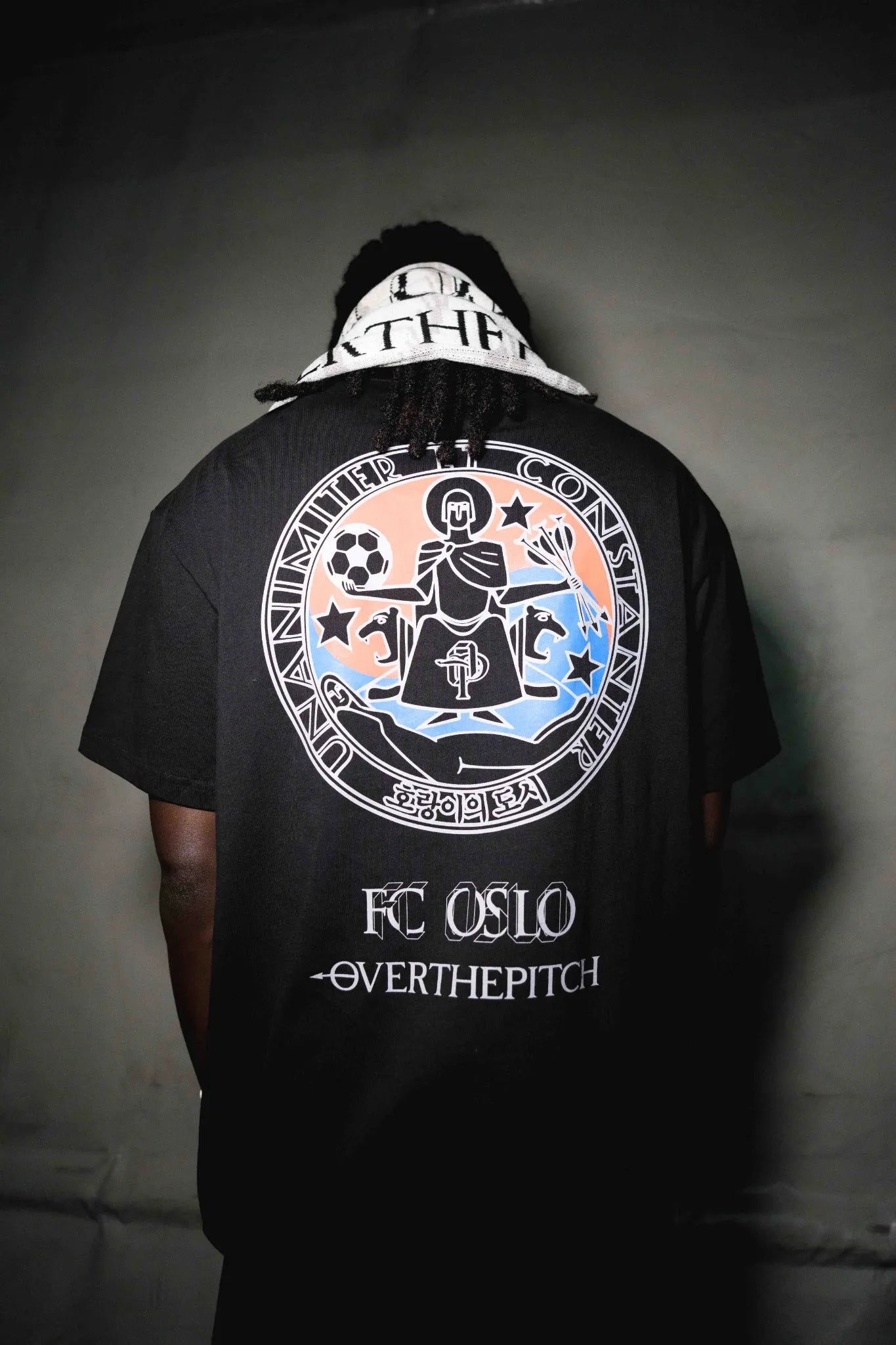 FC Oslo x Over The Pitch - T-Shirt Oslo 10 Black